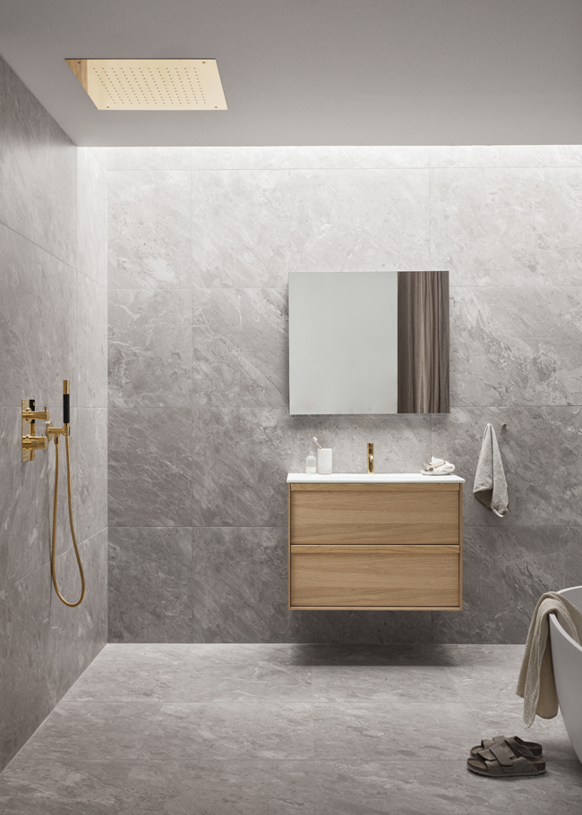 Flise Bricmate - Marais light grey