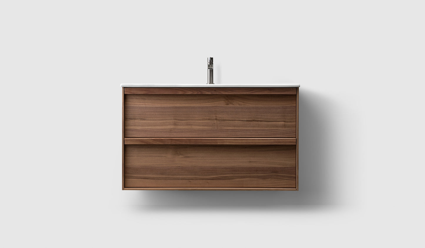 Badeværelsesmøbel Haven H2 - Walnut wood