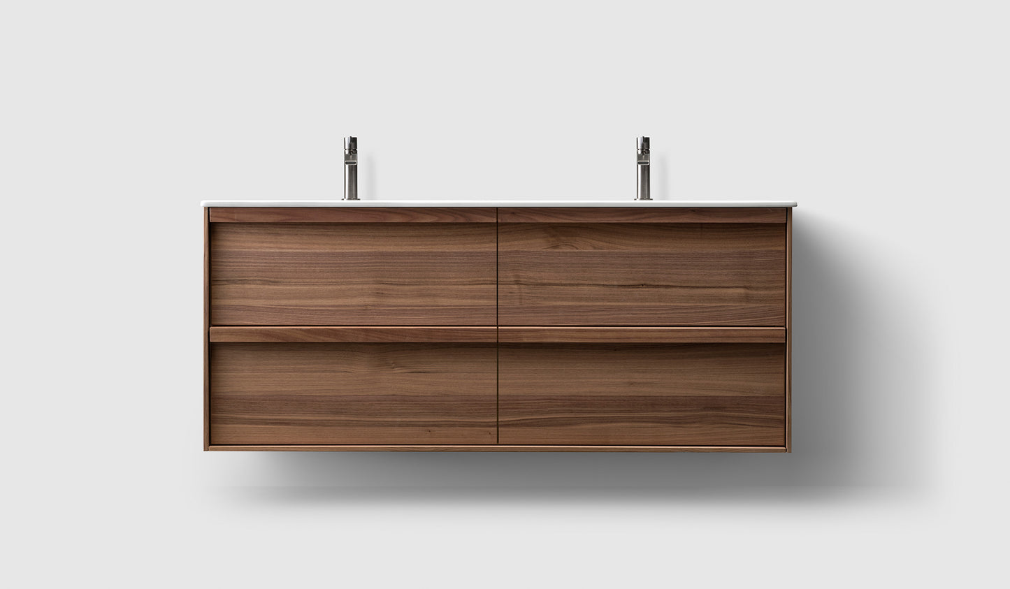 Badeværelsesmøbel Haven H2 - Walnut wood