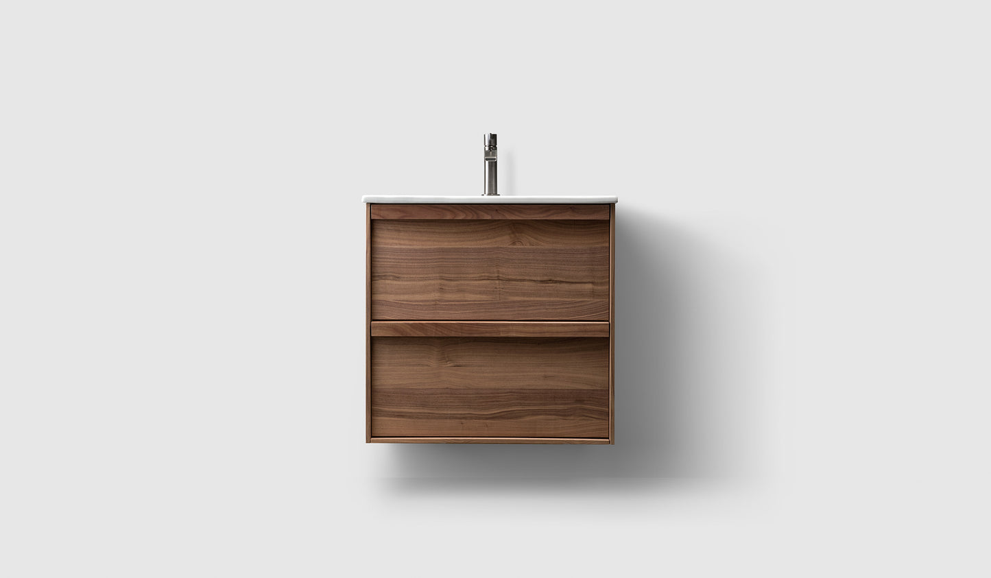 Badeværelsesmøbel Haven H2 - Walnut wood