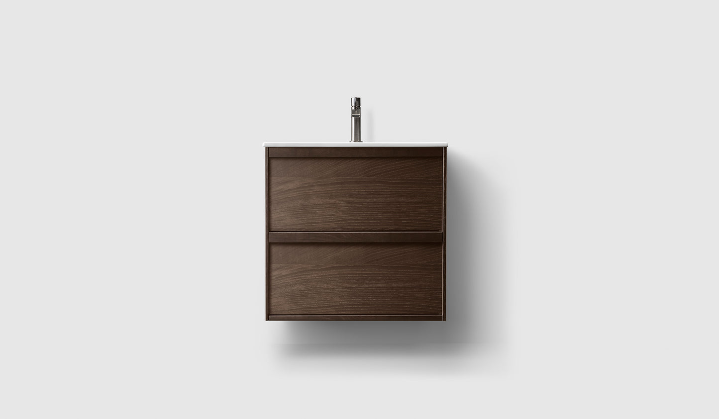 Badeværelsesmøbel Haven H2 - Smoked oak wood