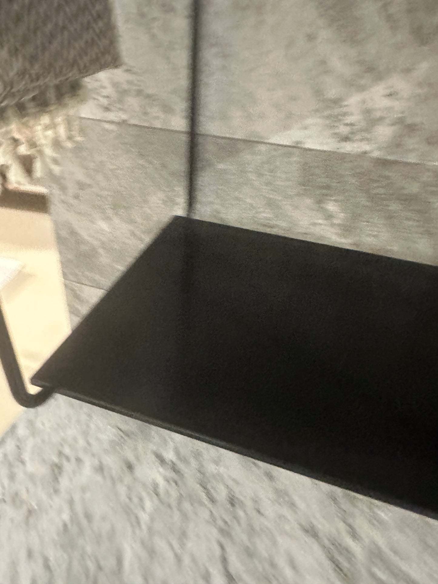 OUTLET Duravit badeværelsesmøbel 50x40cm , sort med porcelænsvask