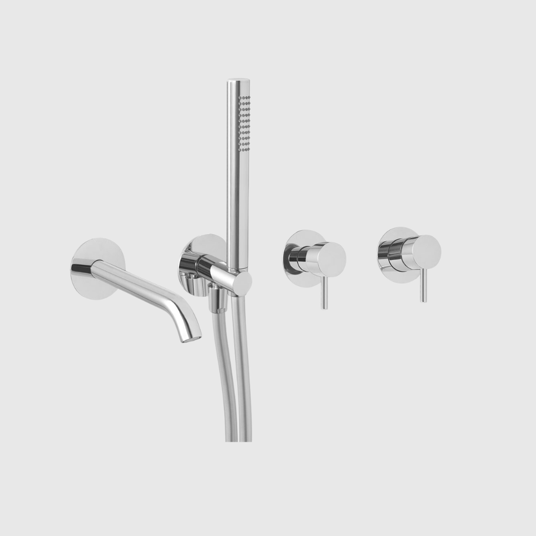 Badekararmatur til indbygning QD- Curvy 657