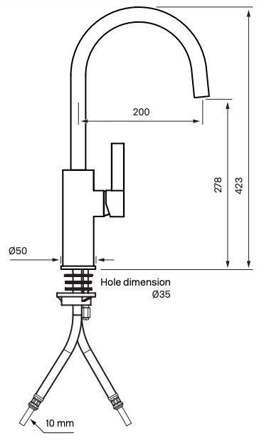 Køkkenarmatur - Tapwell ARM180