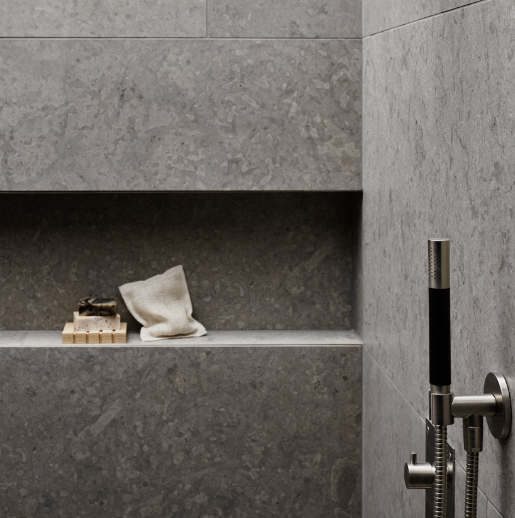 Flise Bricmate - Runö light grey