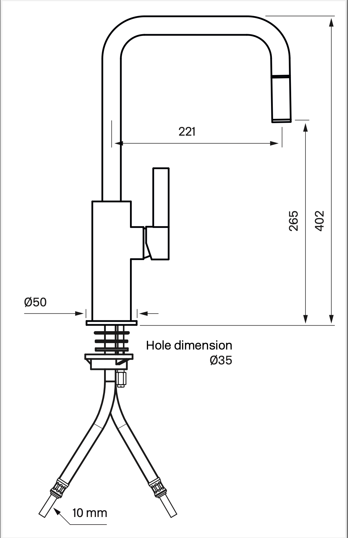 Køkkenarmatur - Tapwell ARM985