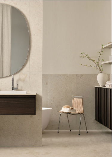 Flise Bricmate - Norrvange Ivory Honed 3D