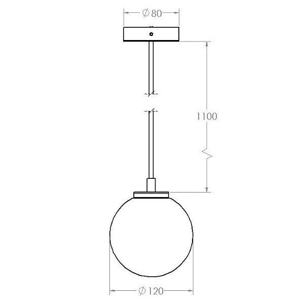 Loftslampe Haven L2.01 - Mat Hvid