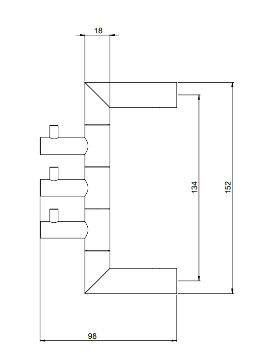 Håndklædekrog - Tapwell TA253