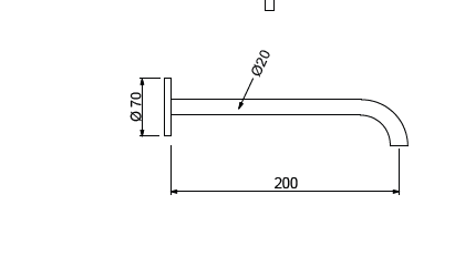 Indbygningsarmatur QD-  Curvy 10